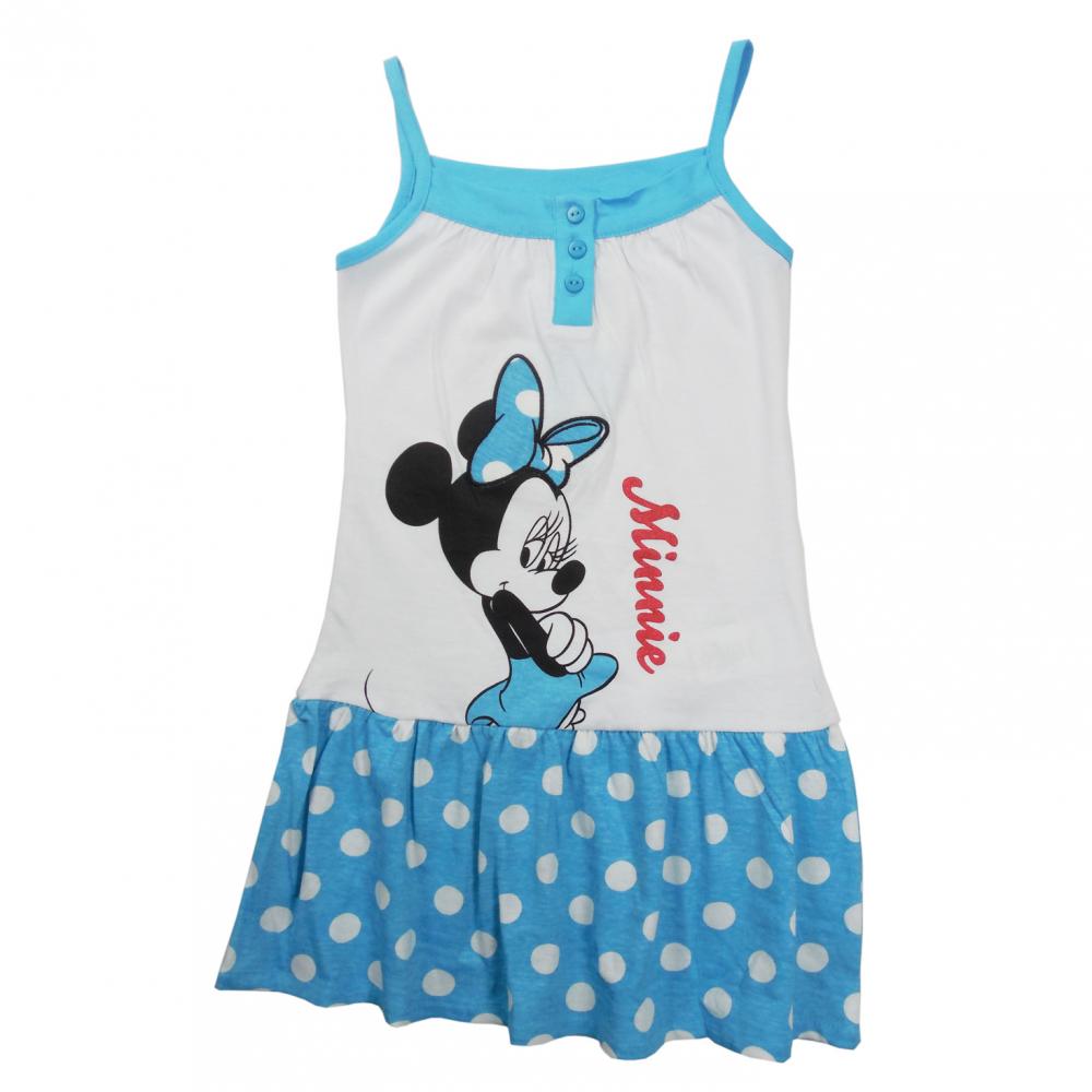 Rochita fara maneci Disney Minnie Mouse Bleu 110 cm