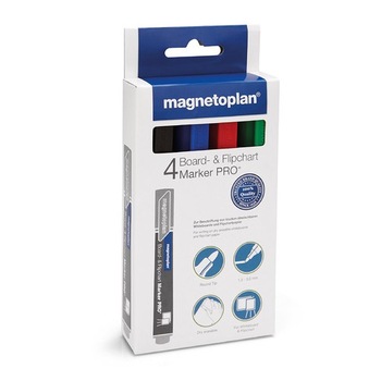 Marker whiteboard MGN - set 4 culori asortate Marker whiteboard MGN - set 4 culori asortate