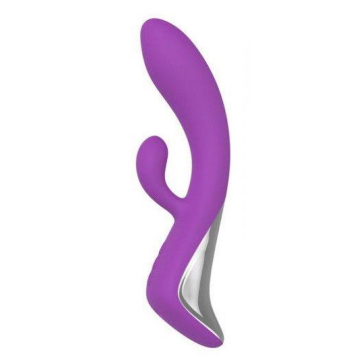 ELYS Charm Move Rabbit vibrátor, 9 rezgési mód, USB töltés, vízálló, lila