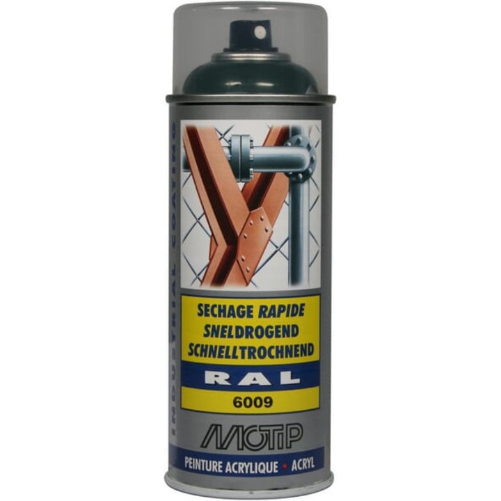 MOTIP autóspray festék, RAL 6009, zöld, 400 ml