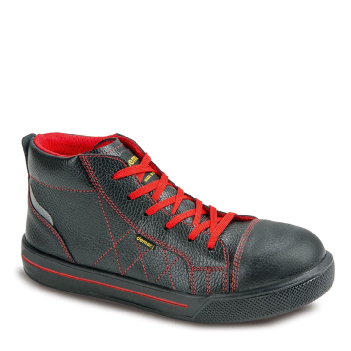 Demar STARR UP C S1 SRC biztonsági bakancs, vízálló, csúszásgátló, fekete, bőr, 45