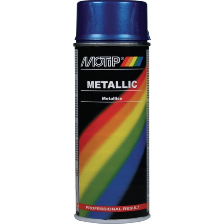 MOTIP autófesték, metálfényű lakk, 400 ml, kék