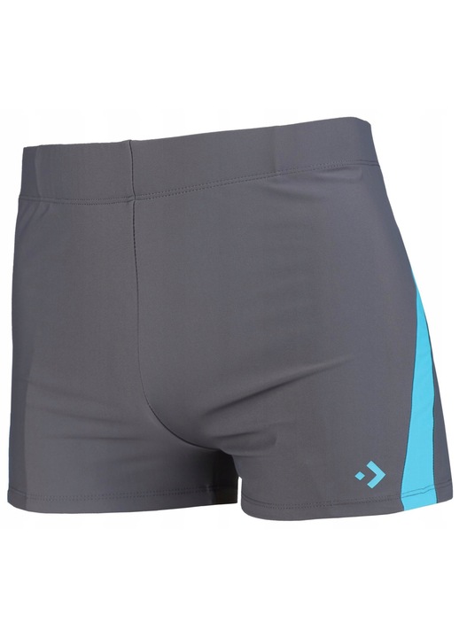 Moraj boxeralsó, rövid, szürke, gyorsan száradó, strandra vagy medencére, poliamid, 2XL INTL