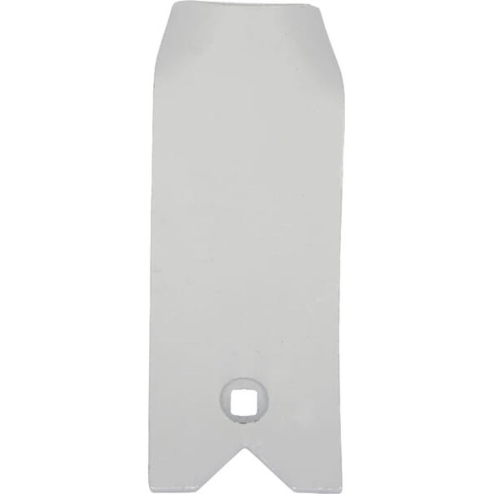 Gerenda takaró 240x100 mm ívelt, megerősített, 1 lyukkal, Kramp 1738050070N-hez illik