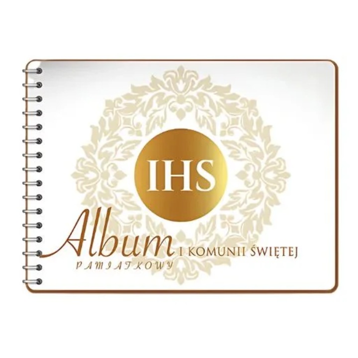 Карго фотоалбум, Причастие, 32 страници, 260x175x30 мм, бял