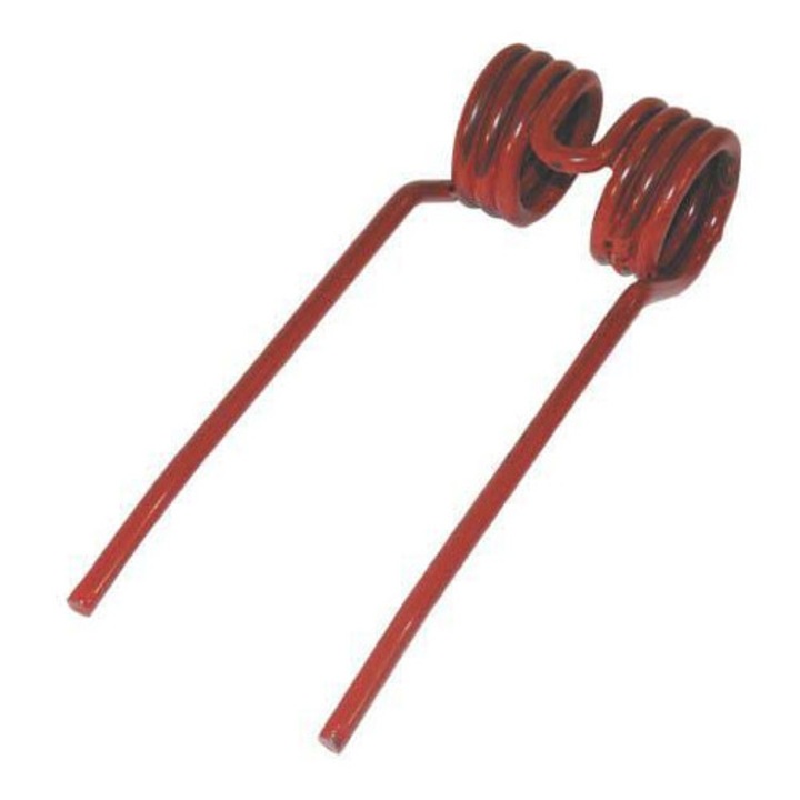 Rugós fog rotációs rendsodró traktorhoz, KRAMP, 170x58mm, piros