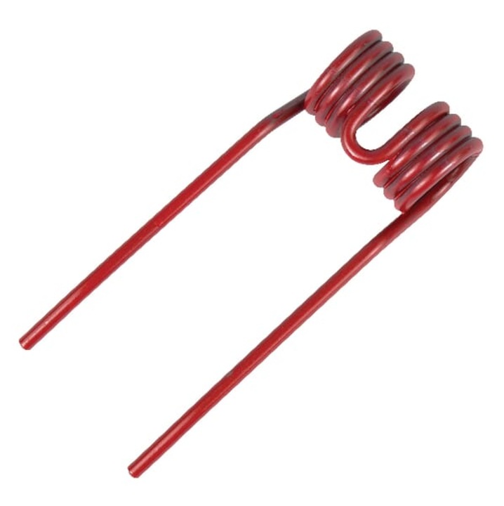 Пружинен зъбец за трактор с ротационна гребло, KRAMP 51459, 170x60 мм, червен