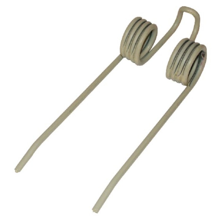 Зъб за селскостопанска техника KRAMP, 225x73 мм, бежов, с пружина