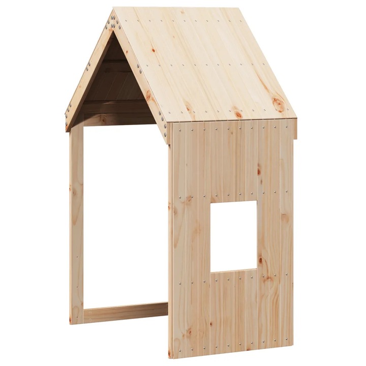 Baldachin pentru pat de copil, 60x89x134,5cm, lemn masiv de pin vidaXL