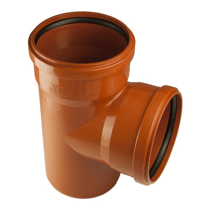 Teu PP 200x200/87.5 SN8 pentru canalizare exterioara