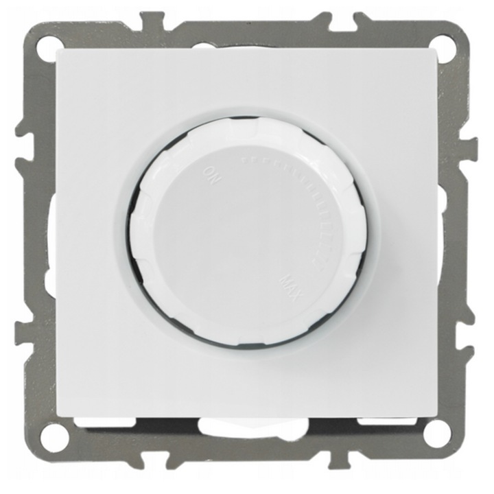 Ротационен димер LumenTEC, бял, 84x84x32 мм, тънък монтаж, 50W-650W