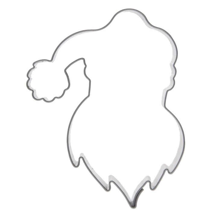 Forma prajituri, Mikolaj, 7x5,5cm, din otel inoxidabil, set