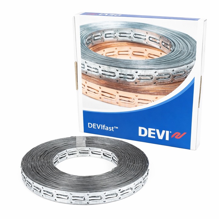 Banda montaj Devi, 25 m pentru cabluri de incalzire, utilizare in pardoseala si exterior