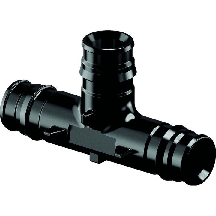 Uponor Q&E PPSU редукционен тройник 32-25-20, черен