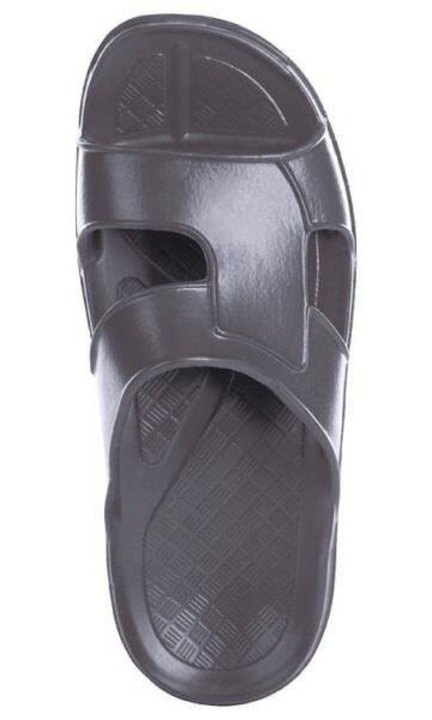 Papuci de baie Demar, grafit, material rezistent