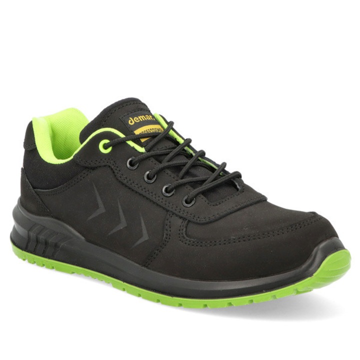 Pantofi de protectie Demar 9-087, incaltaminte de munca, caracteristici de siguranta, culoare neagra, material rezistent, 41