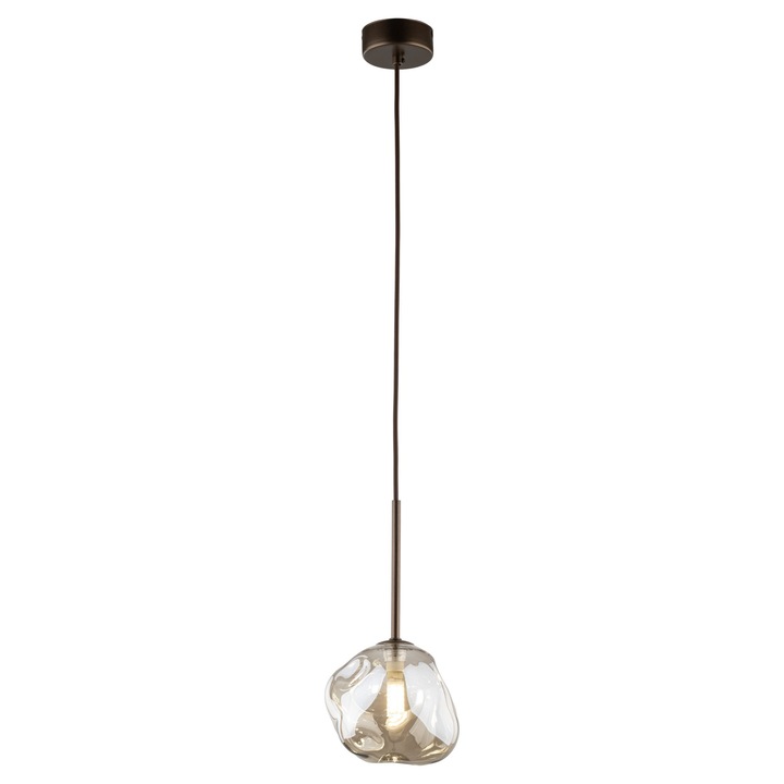 Lustra TK-Lighting LAVA, design modern, sticla unica, metal, 1xG9