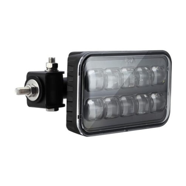 LED munkalámpa Kubotához, téglalap alakú 60W 5600lm 9/36V, tükröződésmentes, 10 LED Kramp LA10520