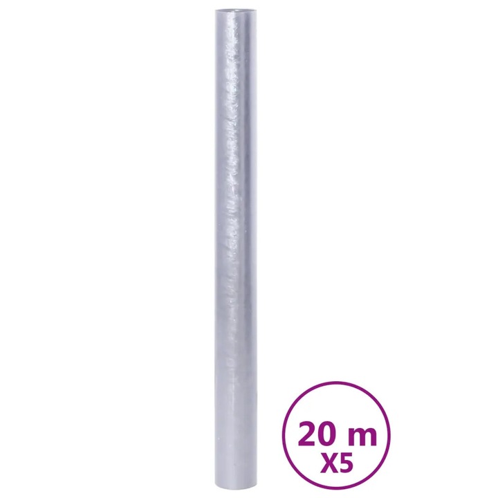 Folii autocolante pentru ferestre, 5 buc., mate, model curcubeu 3D, PVC vidaXL