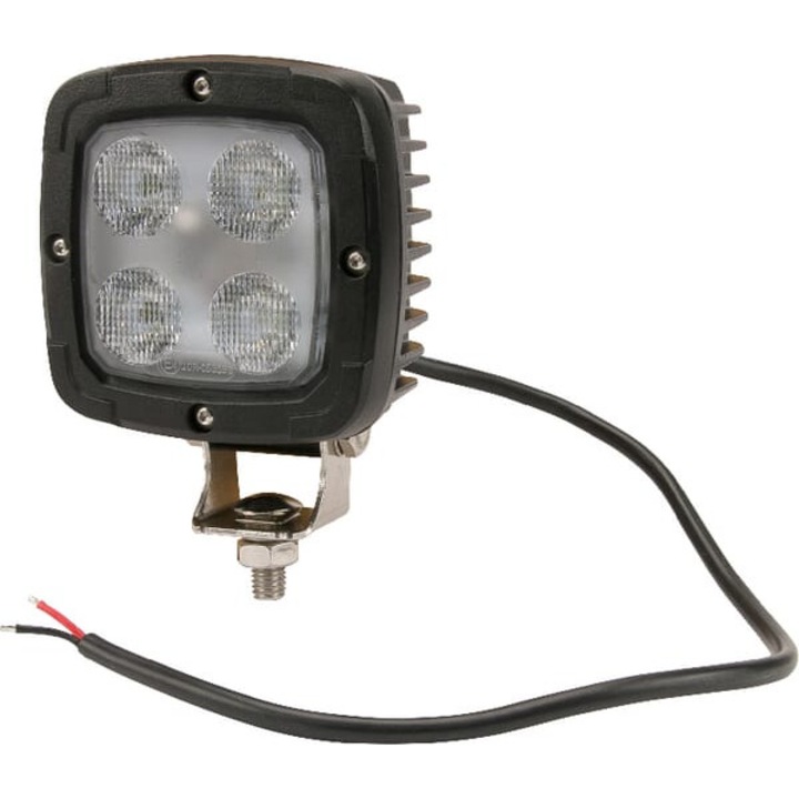 LED munkalámpa, négyzet alakú, 40W 4000 lm 10/30V szórt fény Kramp LA10044