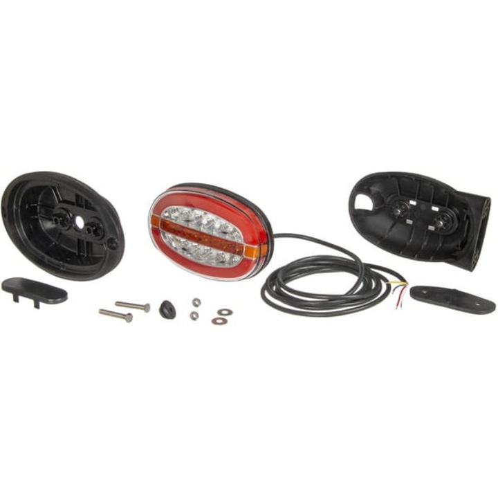 LED-es hátsólámpa, bal/jobb, ovális, 12/24V Kramp LA40068