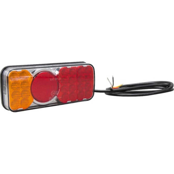 LED-es hátsó lámpa, téglalap alakú, 12/24V Kramp LA40029