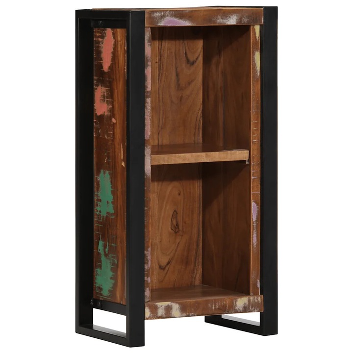 Safa de perete, vidaXL, lemn masiv mango, 40x30x80 cm, multicolor