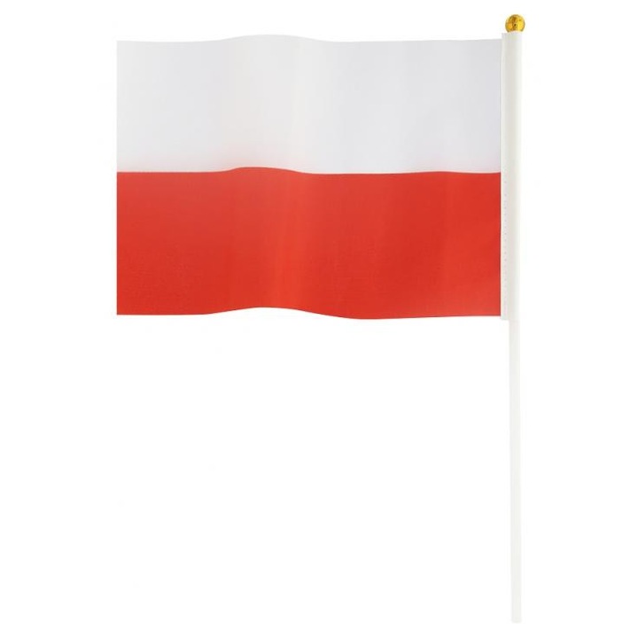 Steag Polonia, Tomaszek, 60x90cm, cu suport de 90cm