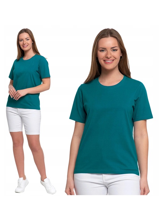 Női póló, Moraj, rövid ujjú, oldalvarrás nélküli, pamut, M INTL