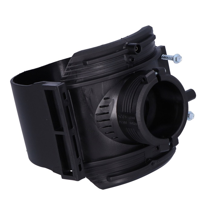 Clema de sa DN160x63, PE100, SDR11, PN10 gaz/PN16 apa