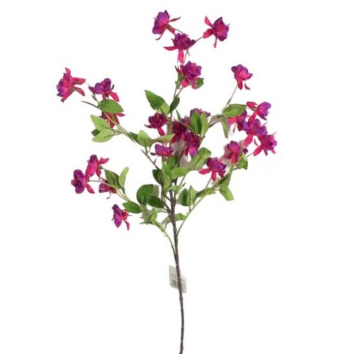 Planta artificiala 7&7, fucsia, 90 cm, roz, 6 cm diametru