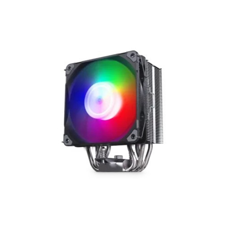 Racitor procesor Phanteks Polar ST4, 12 cm, 4 heatpipes, negru, 1 buc.