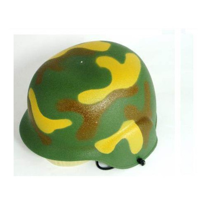 Casca militar Tropic, model cu plasa, verde