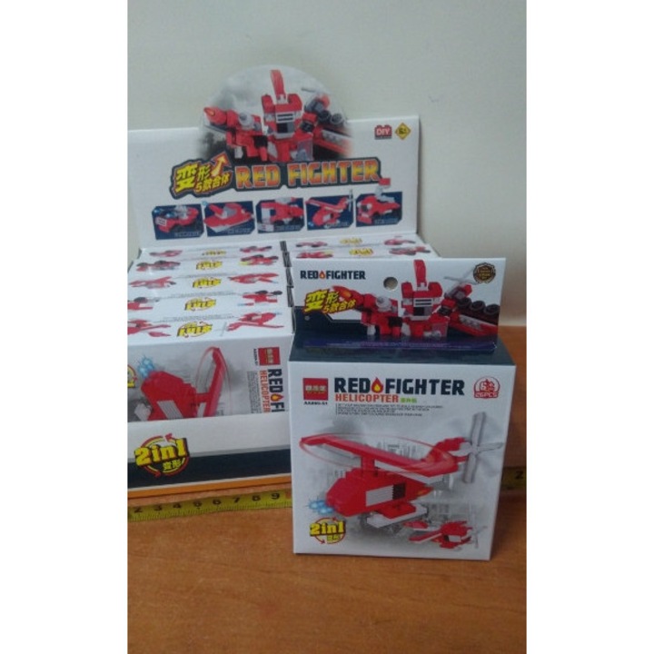 Set de constructie Rapid, 10 buc, multicolor