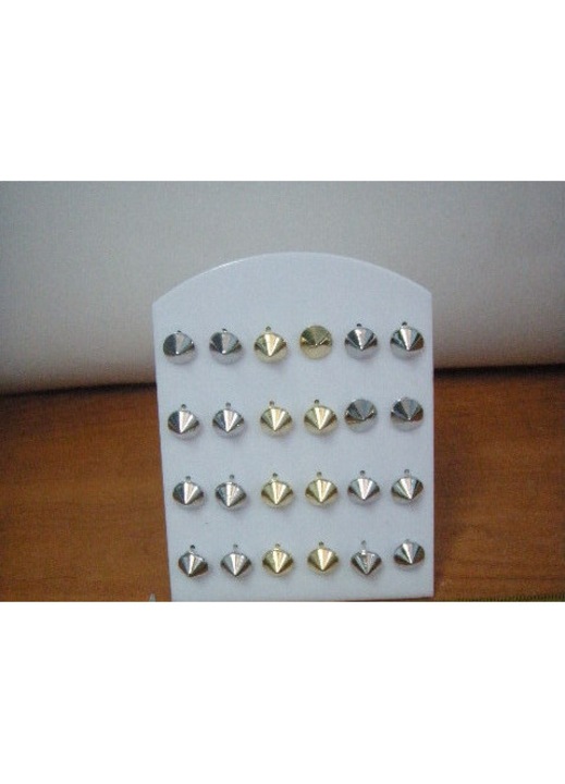 Set bijuterii, SANDEX, cercei pe suport, 12 perechi