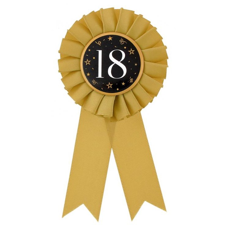 Аксесоар за 18-та годишнина на B&C, златен