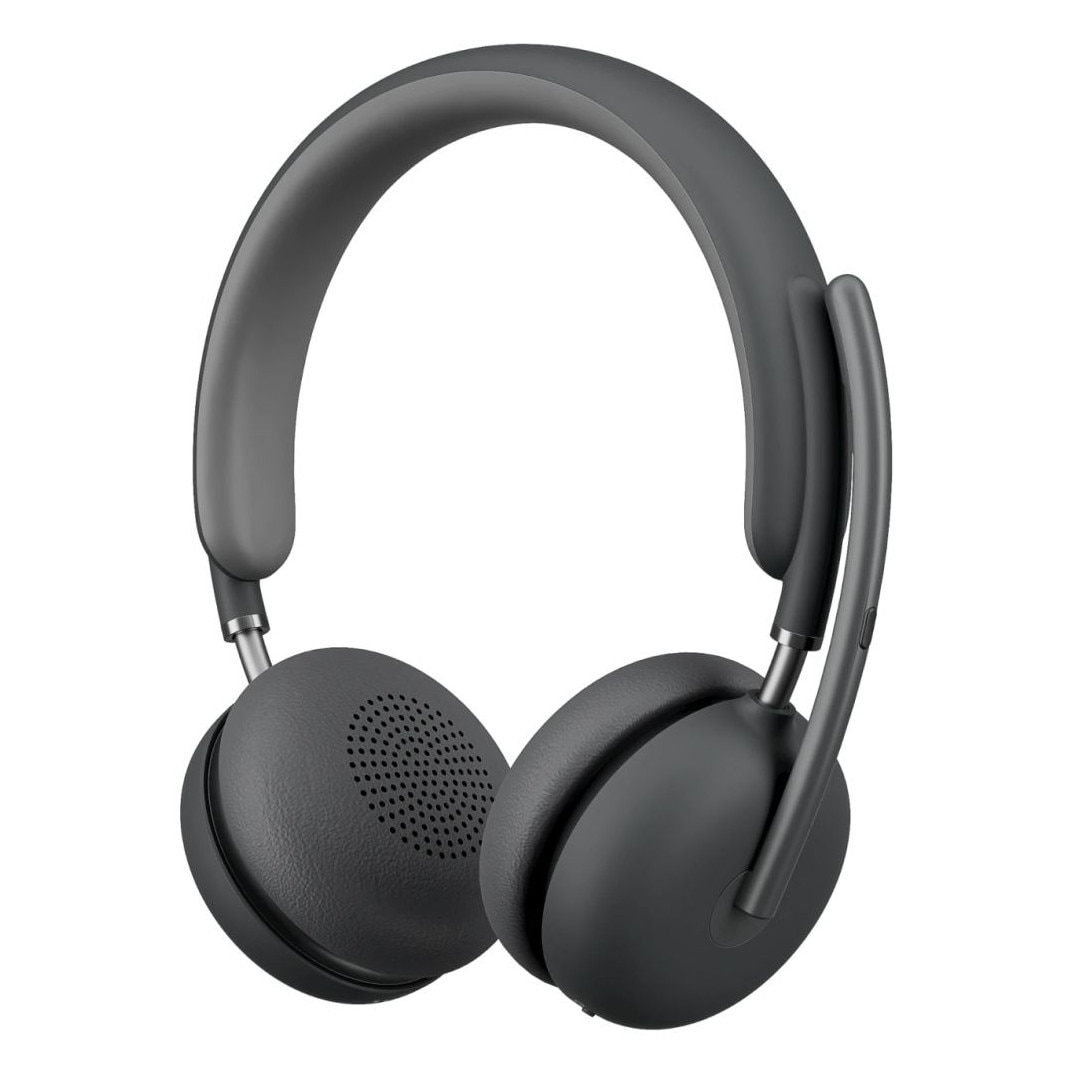 Casti Logitech Zone Wireless 2 Teams cu Bluetooth nativ, Graphite, 287484, Microfon/Casti