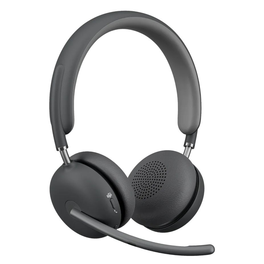 Casti Logitech Zone Wireless 2 Teams cu Bluetooth nativ, Graphite, 287484, Microfon/Casti