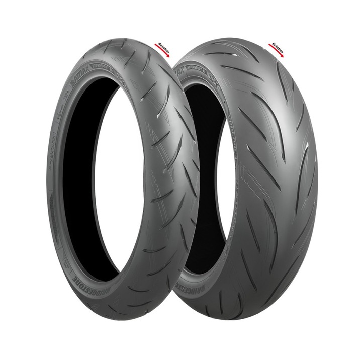 Anvelopa moto Bridgestone S21R 190/55 R17, sezon estival, 75W