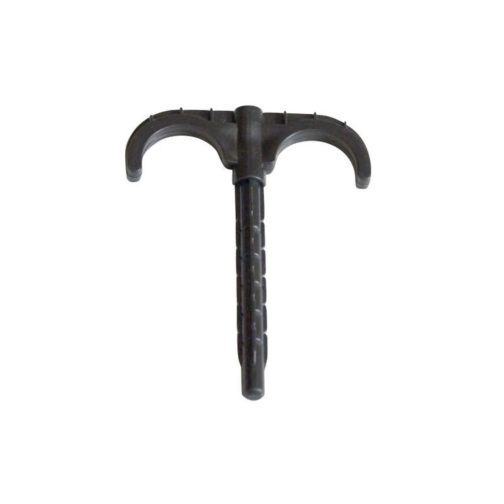 Set de haturi plastice pentru tuburi, Onnline, 80mm, 100 bucati, negru, 170mm