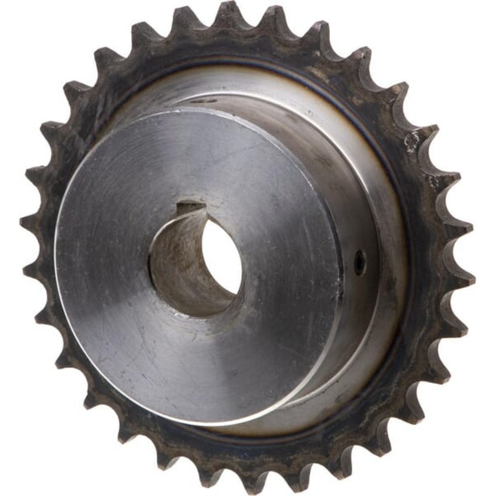 Roata lantului 30 dinti 1/2" 08 B-1, deschidere 25 mm, Kramp, 121,5x126,3mm, otel C45