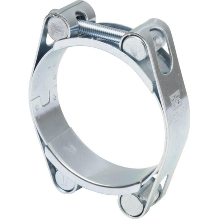 Colier pentru furtun, Kramp, 55-65 mm, pentru doua suruburi DIN912