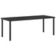 Set de 9 scaune de gradina reglabile cu perne, polirattan bej, vidaXL