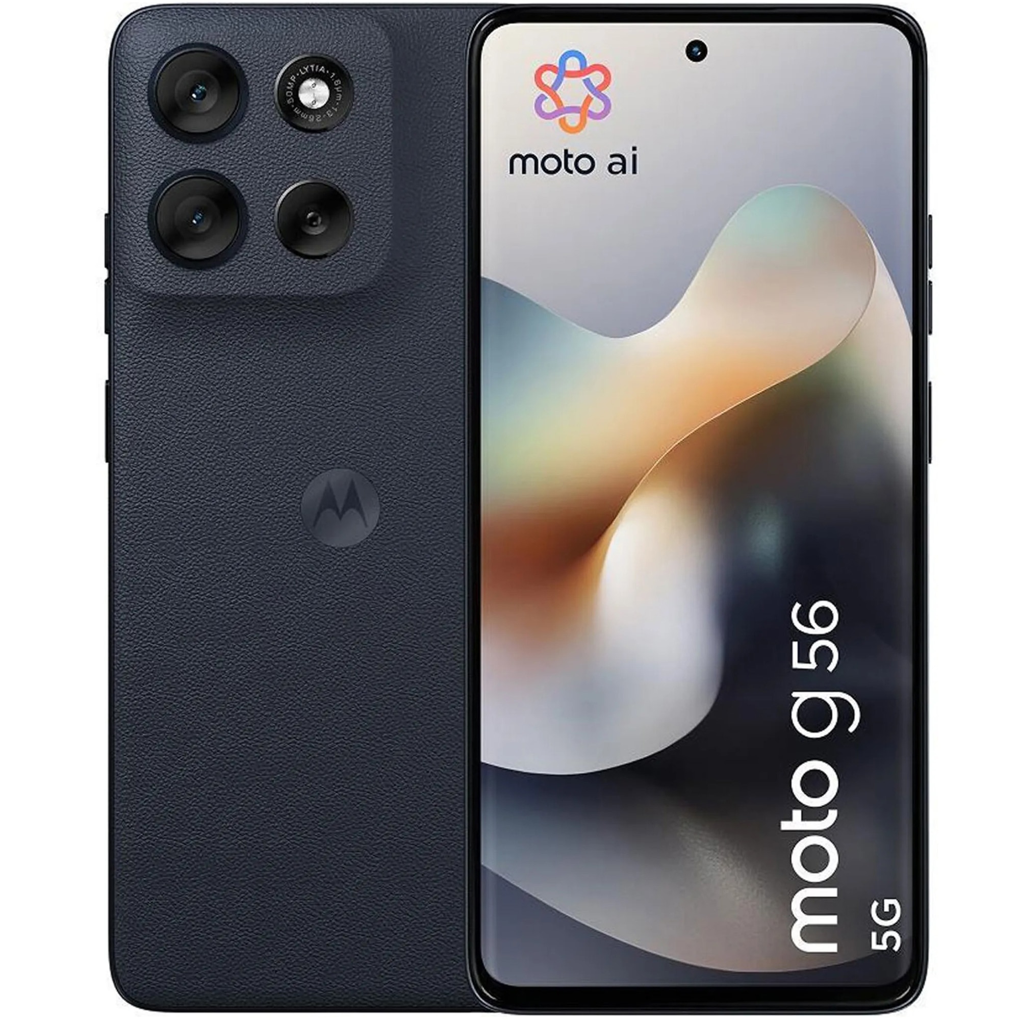 Telefon mobil Motorola Moto g56, 8GB RAM, 256GB, 5G, Black Oyster