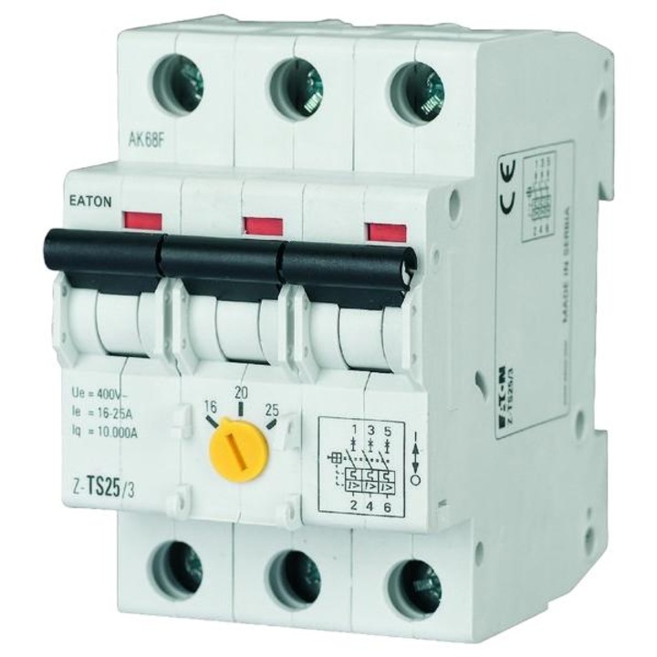 Comutator tarifar, Eaton, Z-TS25/3, magnetic, 3 poli, 400V