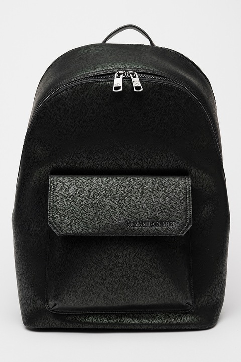 ARMANI EXCHANGE, Rucsac de piele ecologica, Negru