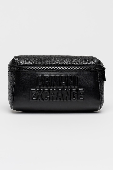 Armani Exchange Műbőr övtáska, Fekete