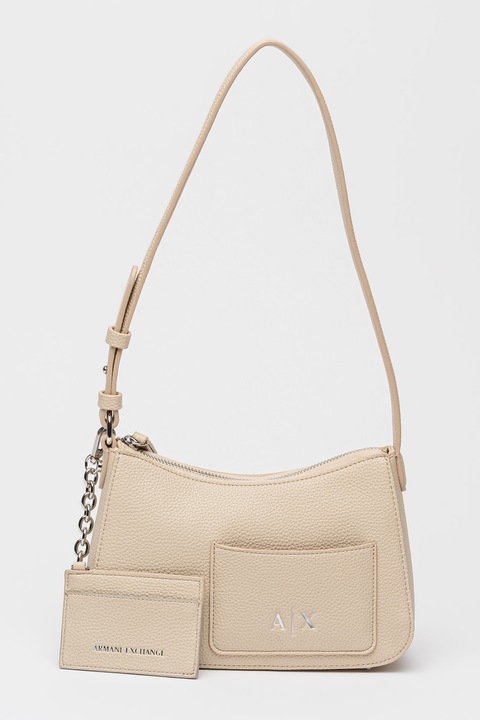 ARMANI EXCHANGE, Geanta de umar cu etui detasabil, Bej deschis