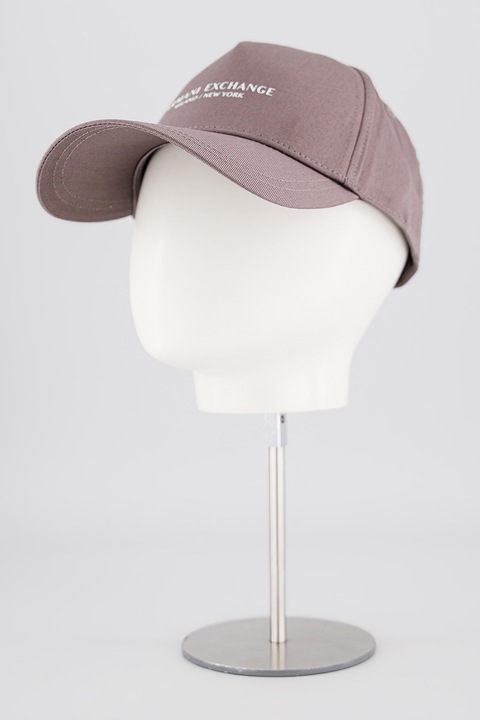 ARMANI EXCHANGE, Sapca cu cozoroc curbat, Gri inchis