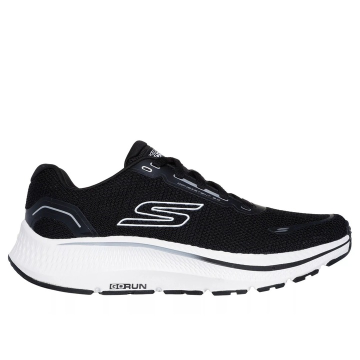 Pantofi sport barbati Skechers GO RUN CONSISTENT 2.0, sintetic/textil, negru, 44.5 EU